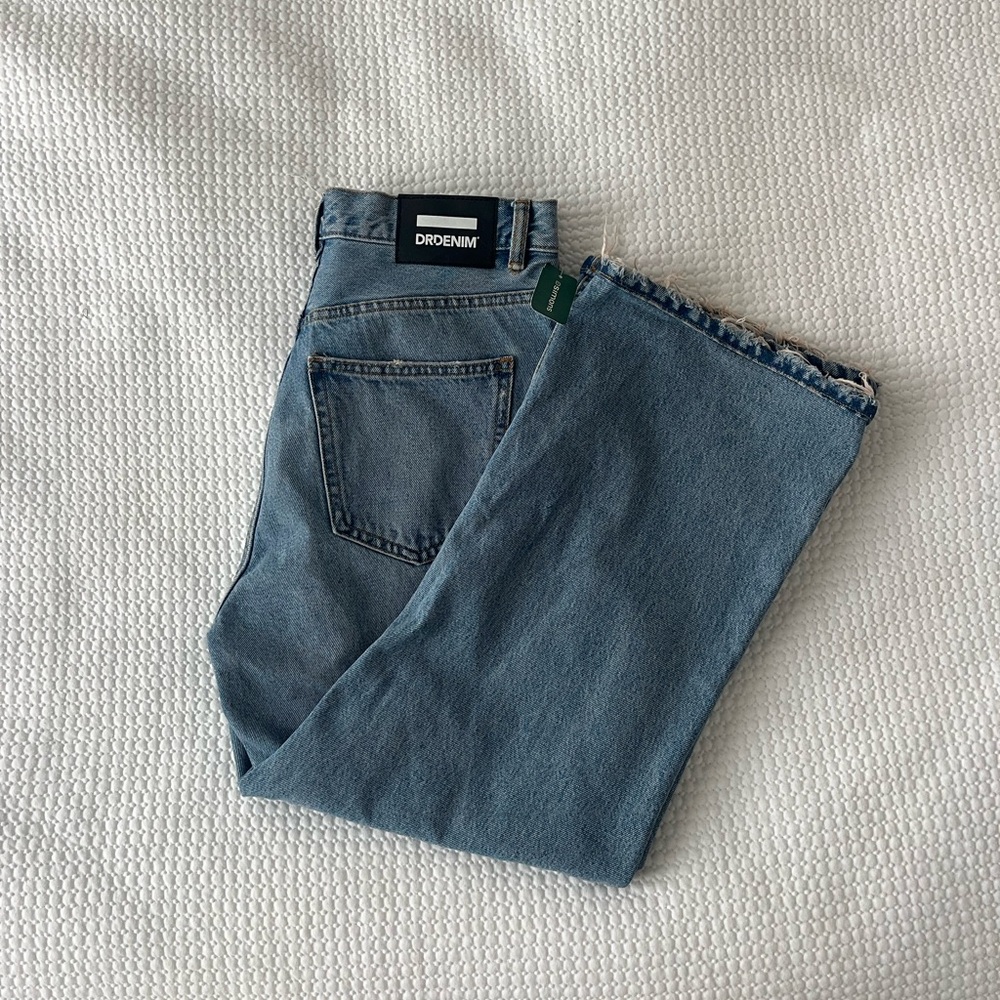 Dr Denim Echo Blue Jay Destroyed